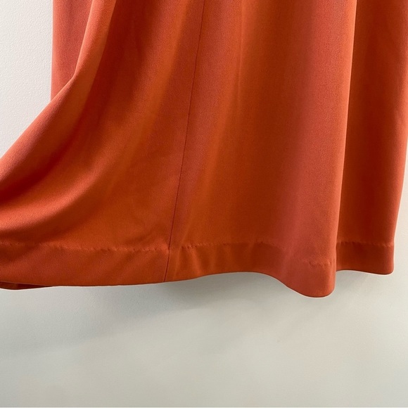 Vintage ILGWU Union Made Coral Formal Dress - Picture 6 of 13